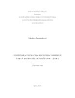 Sestrinska edukacija bolesnika i obitelji nakon preboljelog moždanog udara