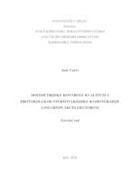 prikaz prve stranice dokumenta Dozimetrijske kontrole kvalitete i protokoli kod stereotaksijske radioterapije linearnim akceleratorom