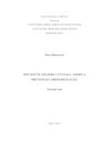 prikaz prve stranice dokumenta Specifične ozljede u futsalu, njihova prevencija i rehabilitacija